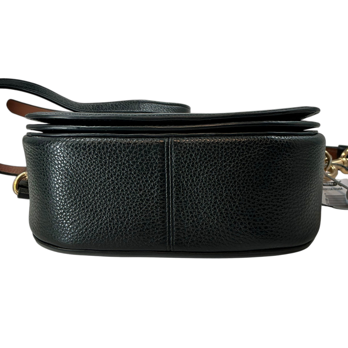 COACH C4058 Embossed Leather Horse & Carriage Saddle Crossbody Bag