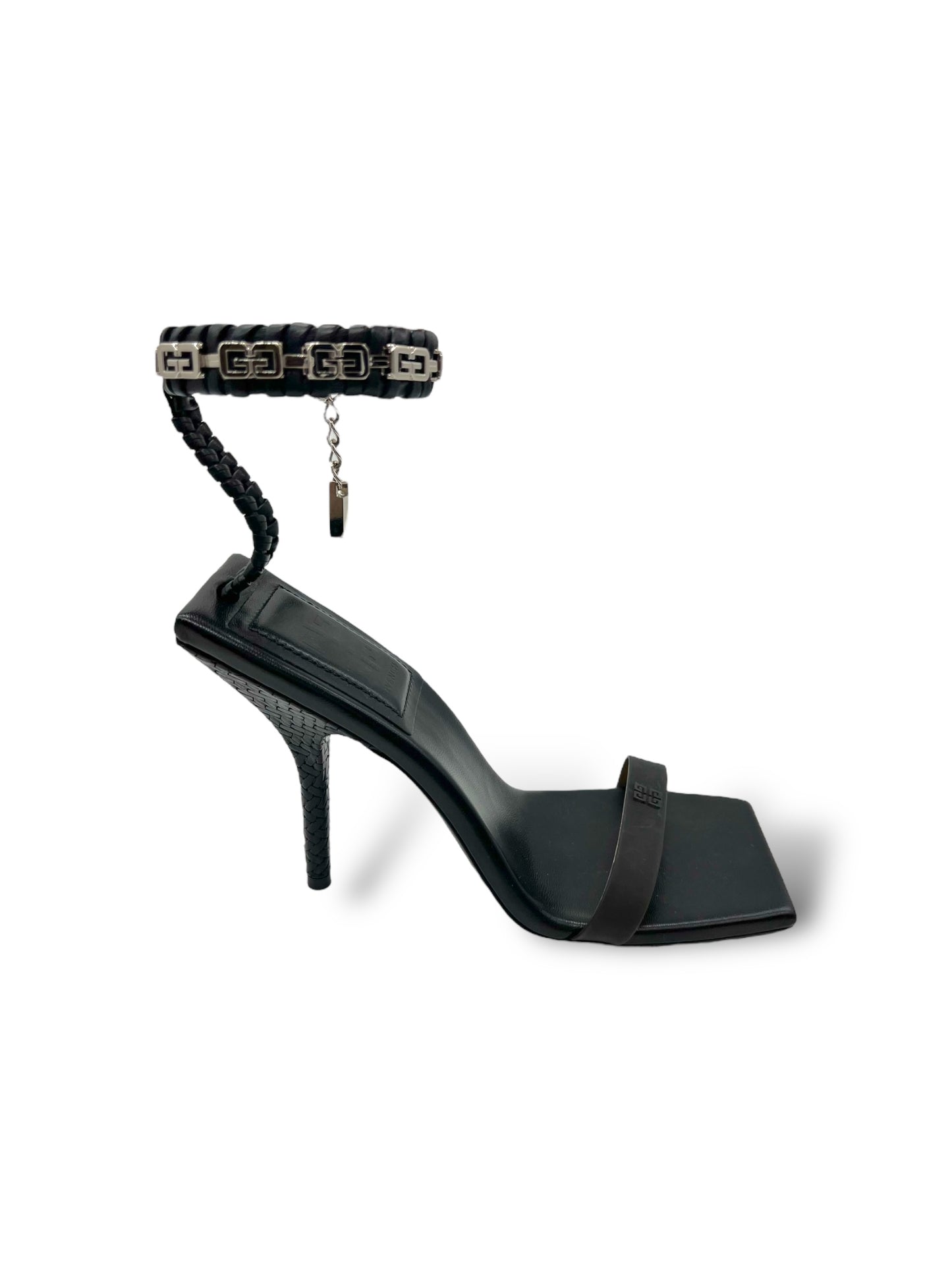 Givenchy Embellished Woven Chain Sandals