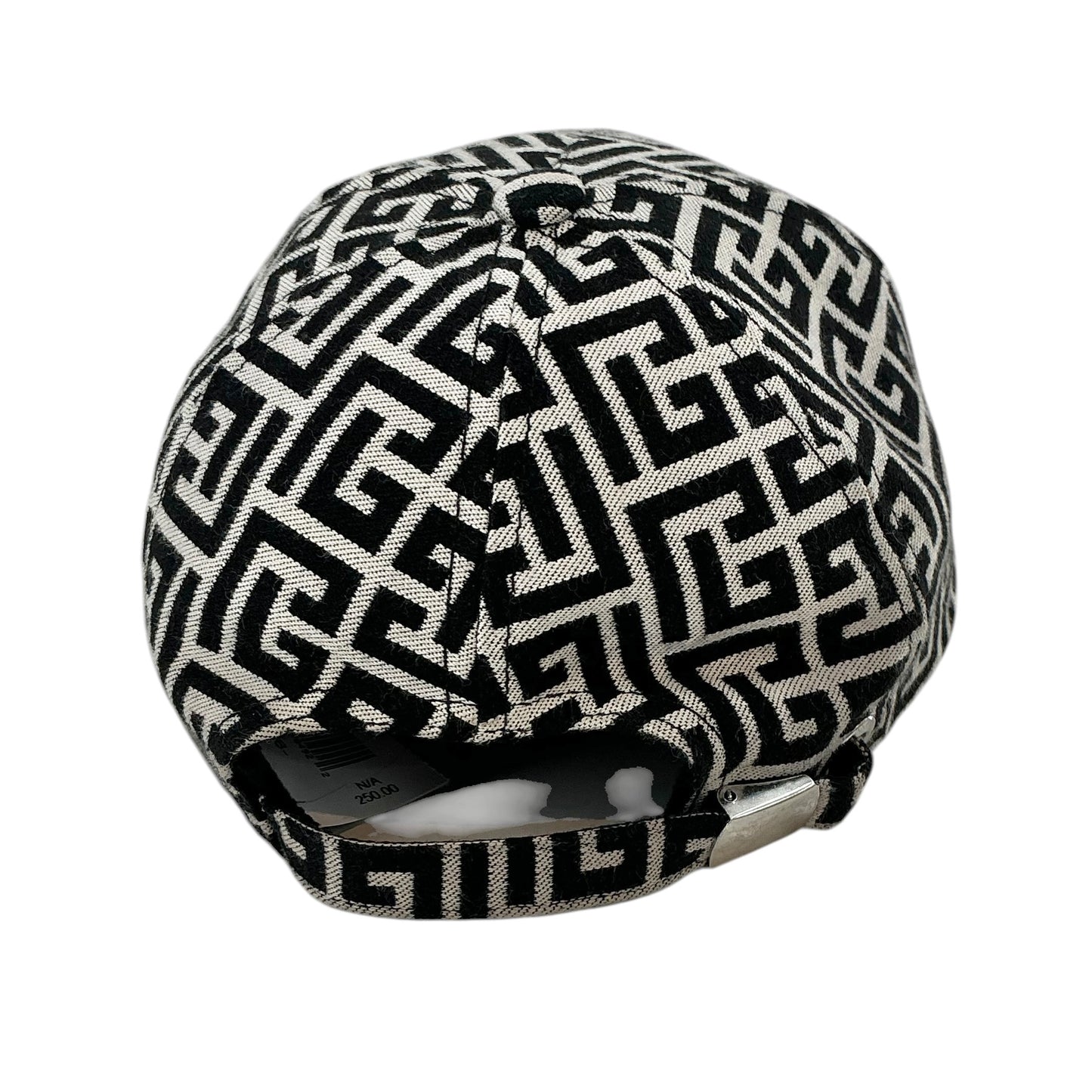 Balmain Jacquard Monogram Baseball Hat