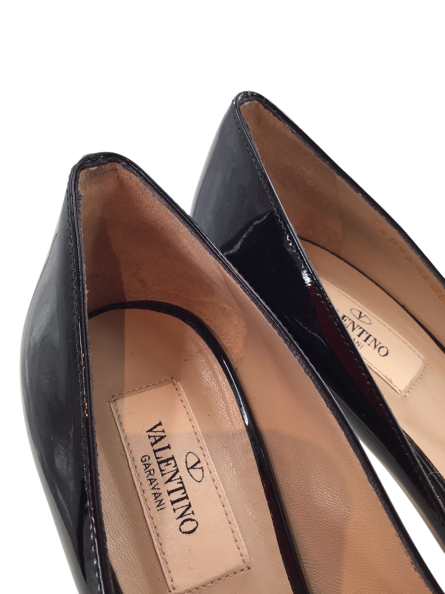 Valentino Patent Couture Bow Pumps