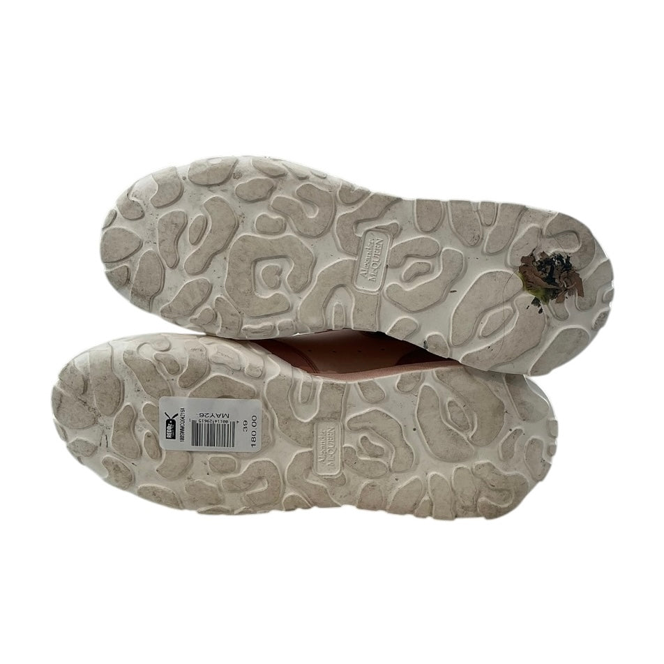 Alexander McQueen Oversized Court Low Trainers - Pink/Blush