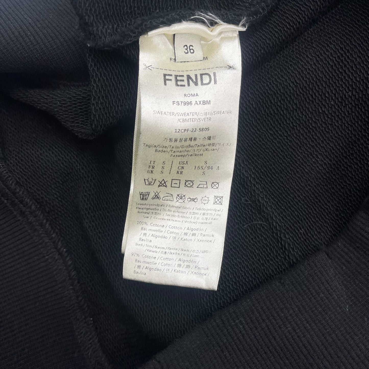 Fendi Baguette Hoodie 36