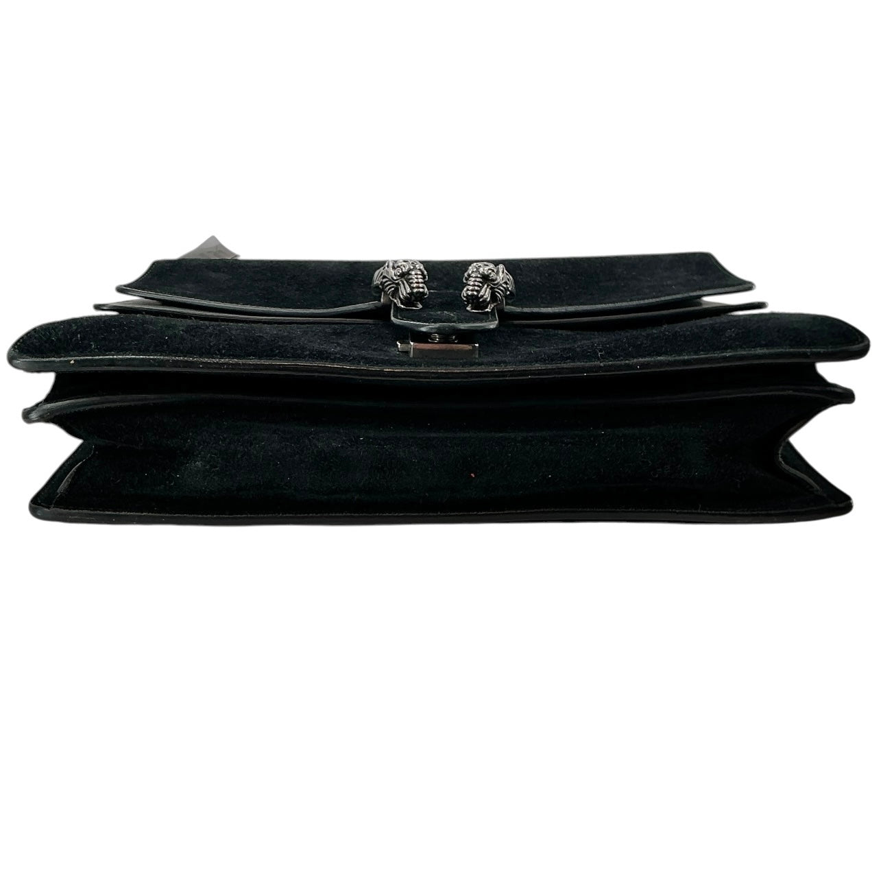 Gucci Dionysus Medium Black Suede Shoulder Bag