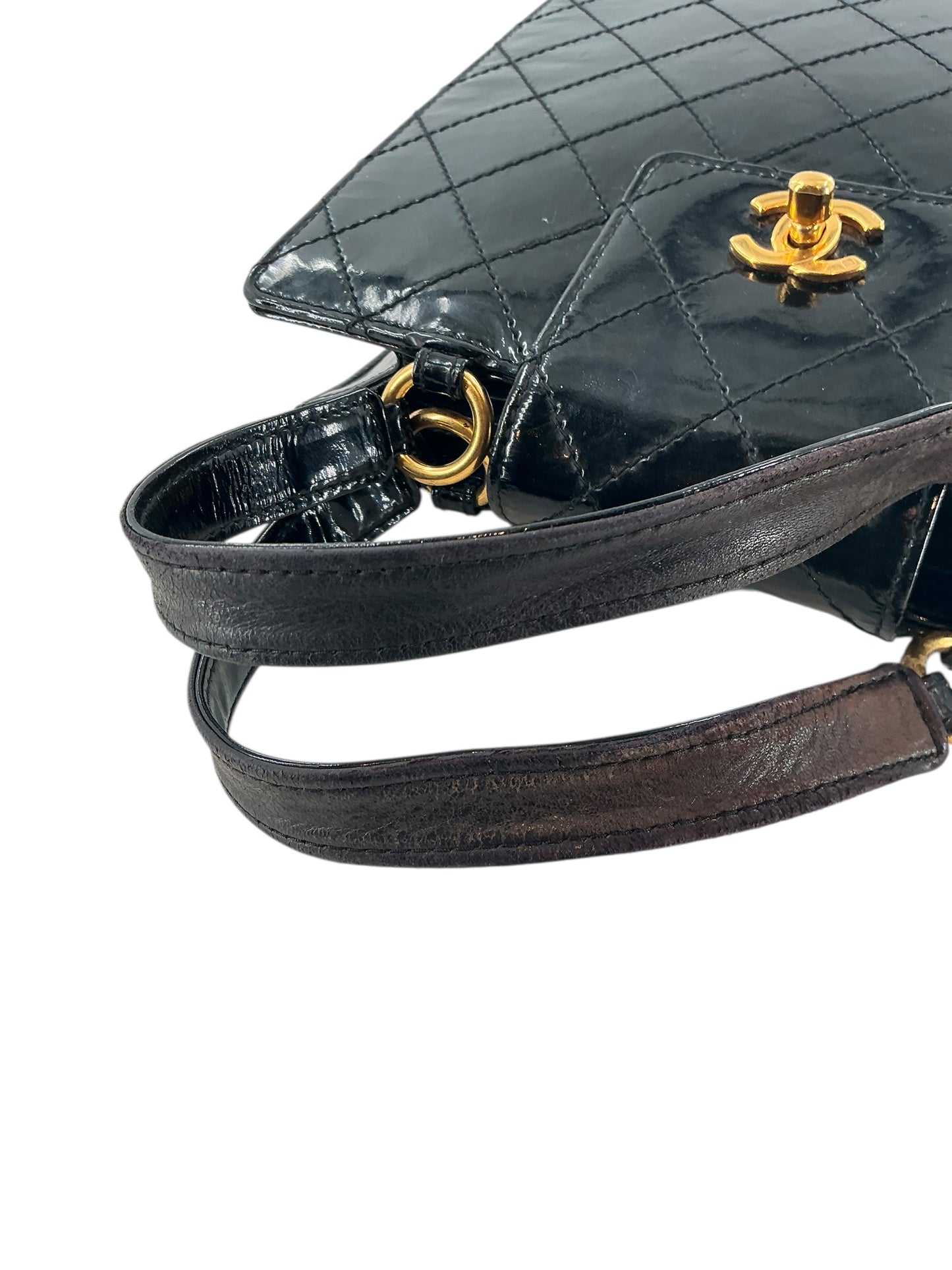 Chanel Vintage Matrasse Coco Mark Handbag