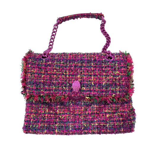 Kurt Geiger London Large Tweed Kensington Bag