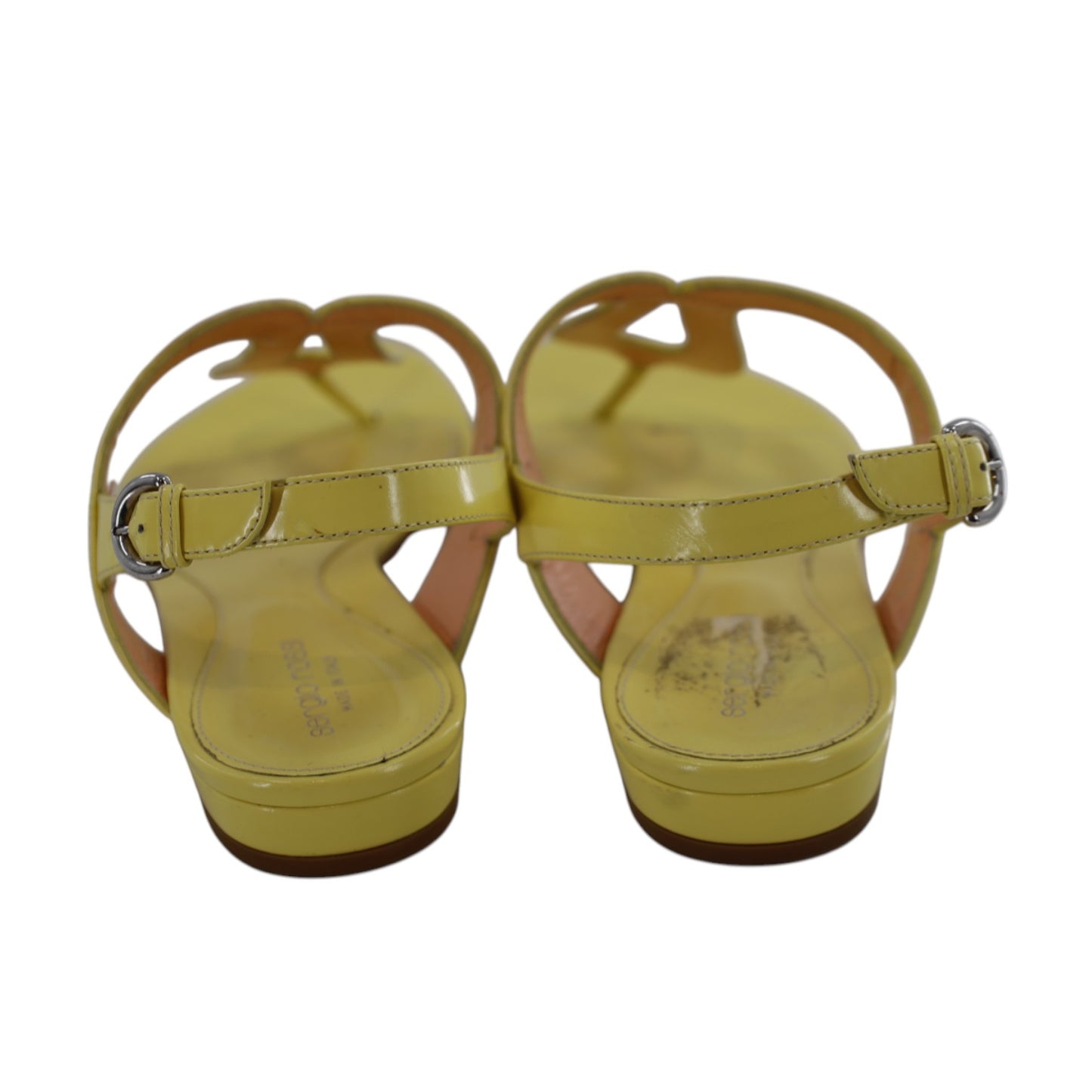 Sergio Rossi Yellow Sandals
