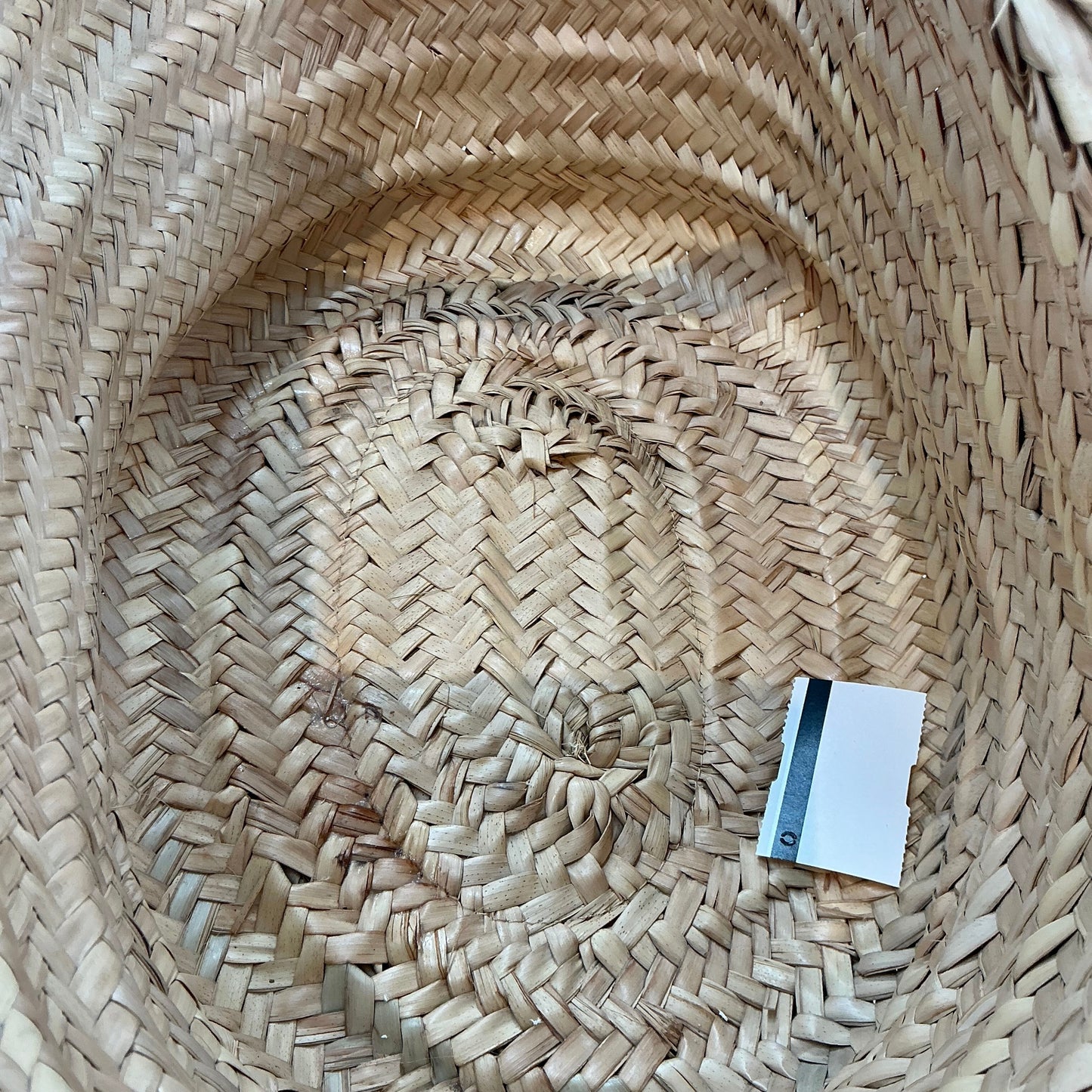 Chloé Medium Sense Basket Bag in Caramel Raffia & Calfskin
