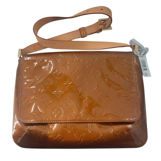 Louis Vuitton Monogram Vernis Thompson Street Shoulder Bag in Bronze