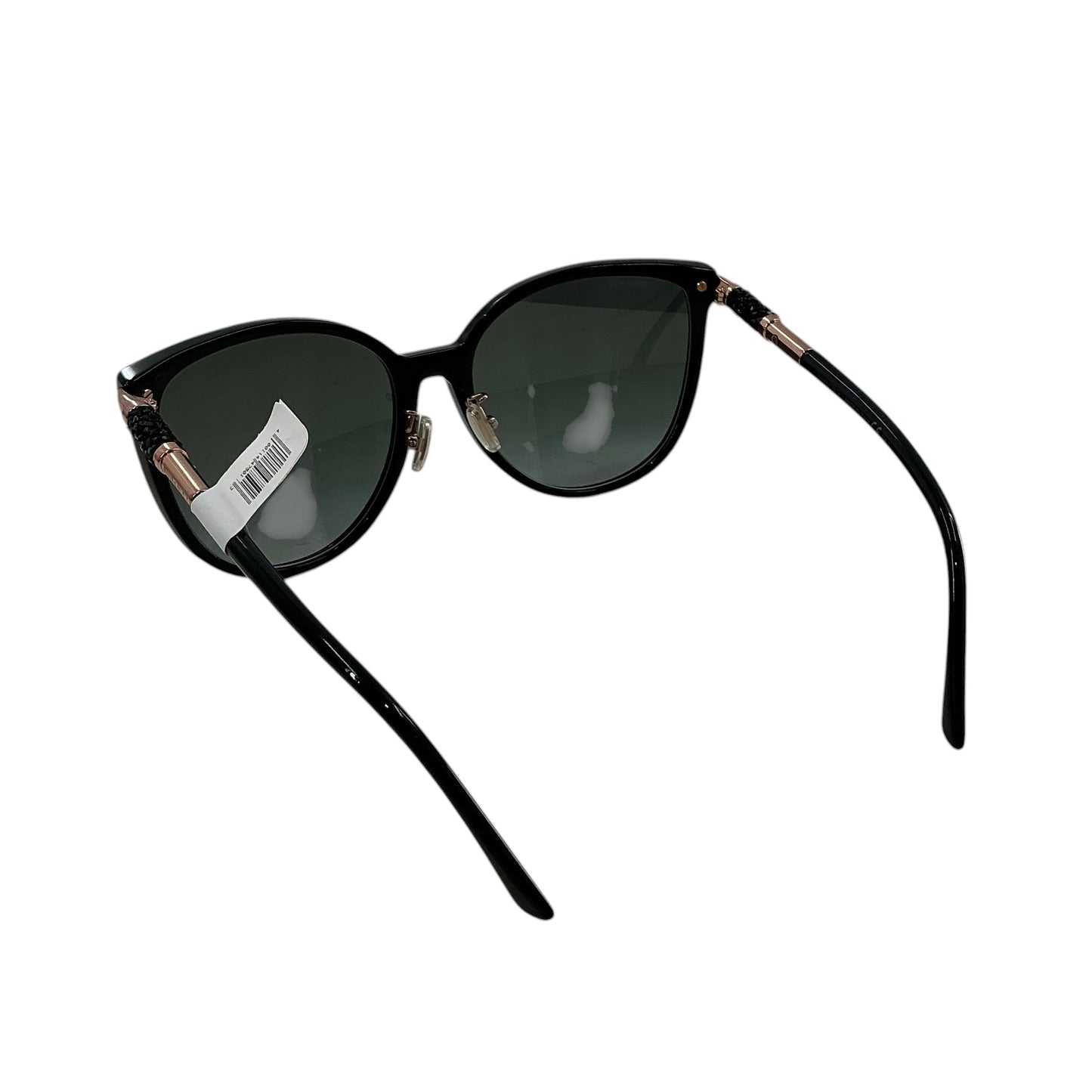 Jimmy Choo Black Glitter Detail Sunglasses