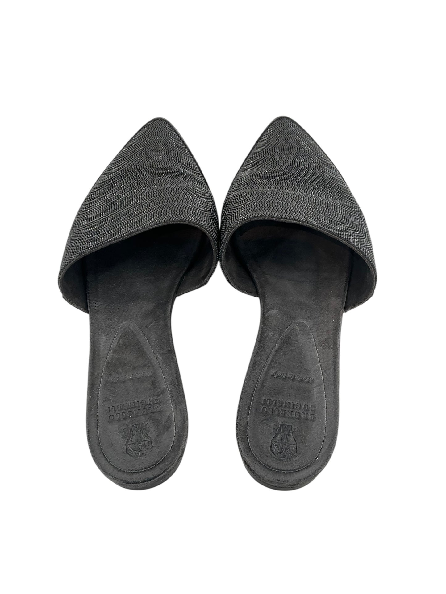 Brunello Cucinelli Monili Beaded Slippers
