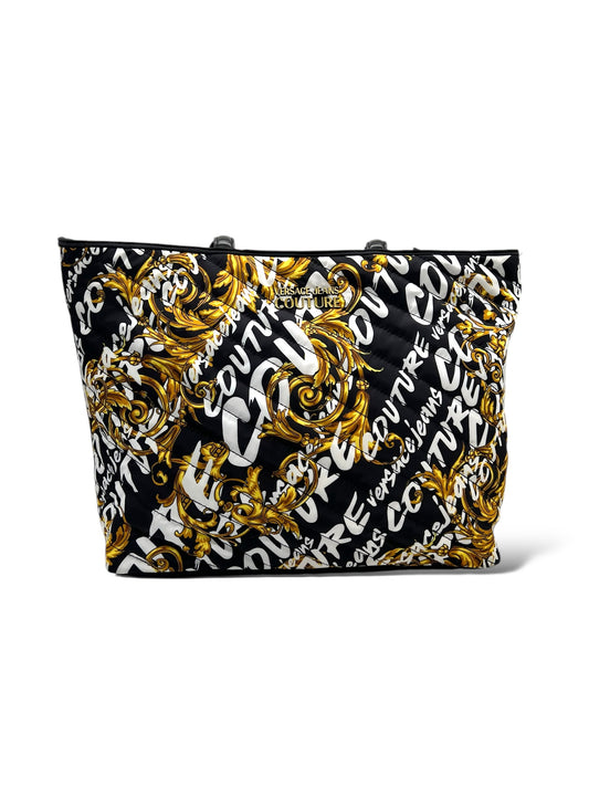 Versace Jeans Couture Logo Brush Tote