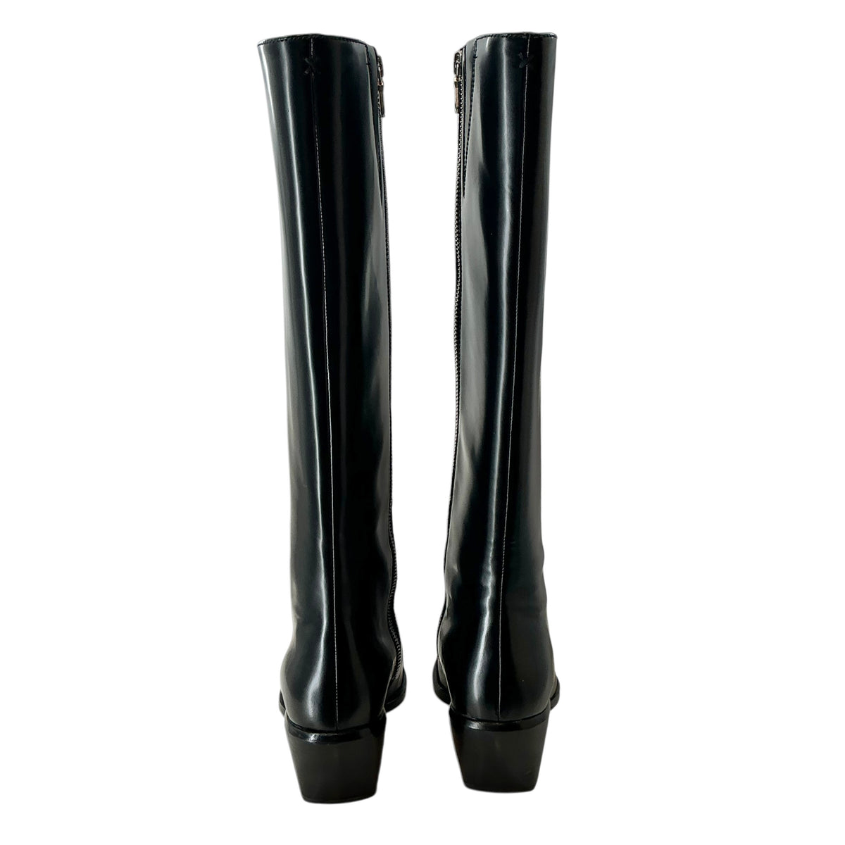 Rag & Bone Black Leather Joni Knee-High Boots
