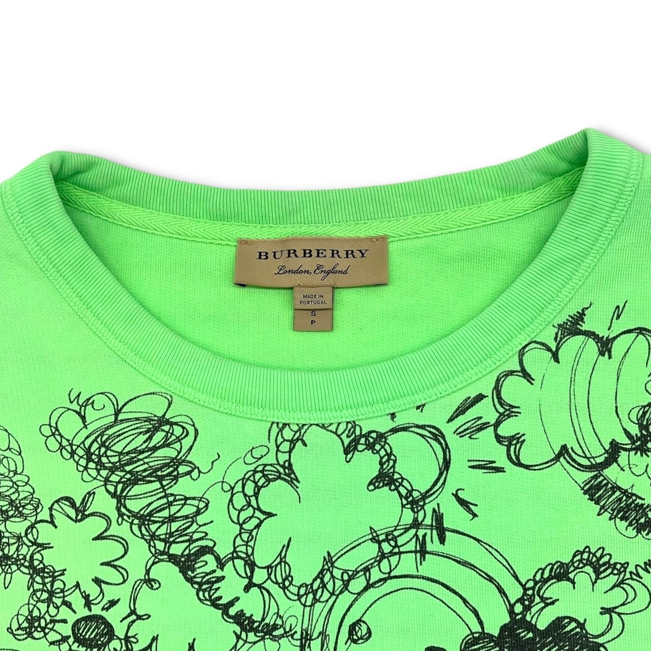 Burberry Doodle Print Sweatshirt