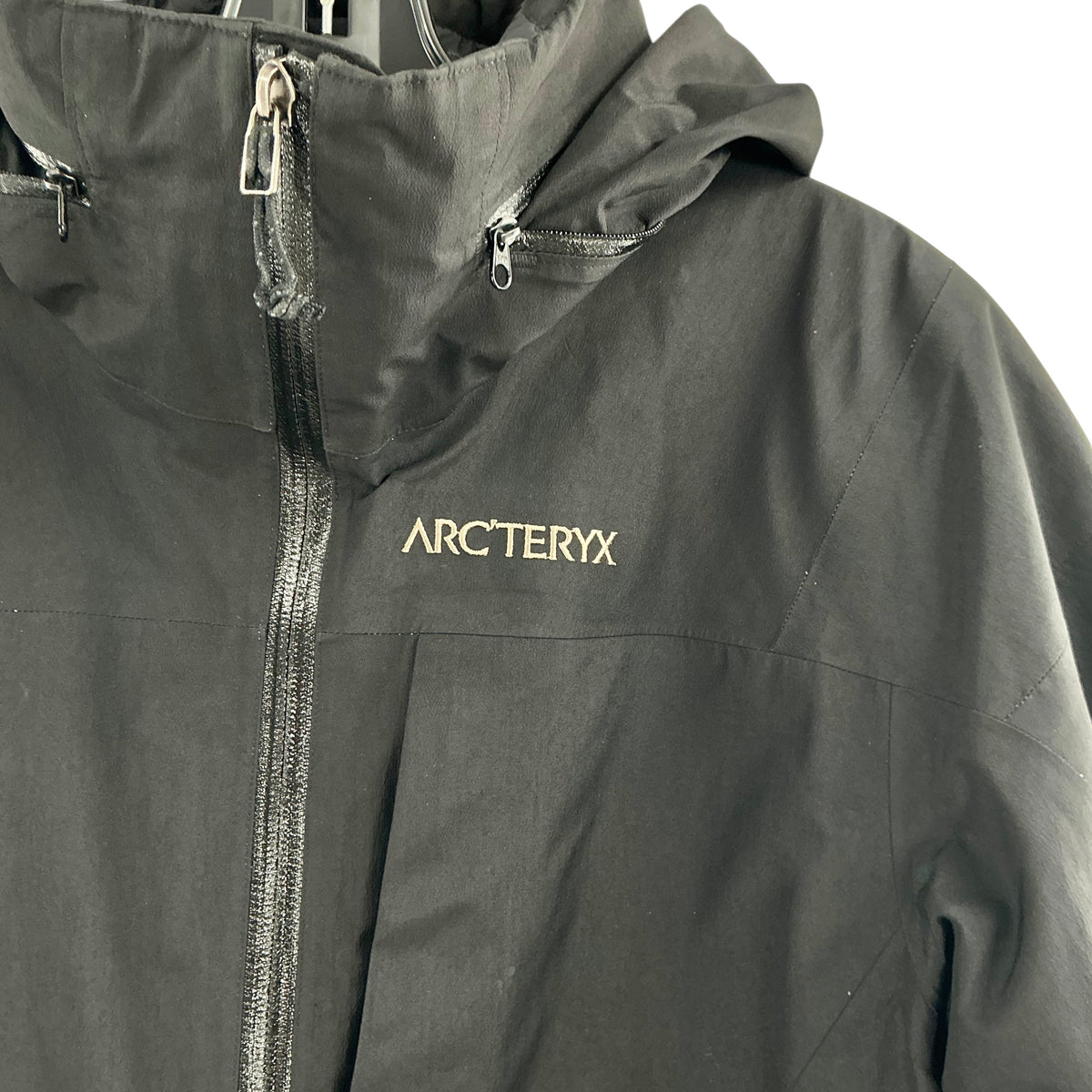 Arc'teryx Women's Black Hooded Shell Jacket