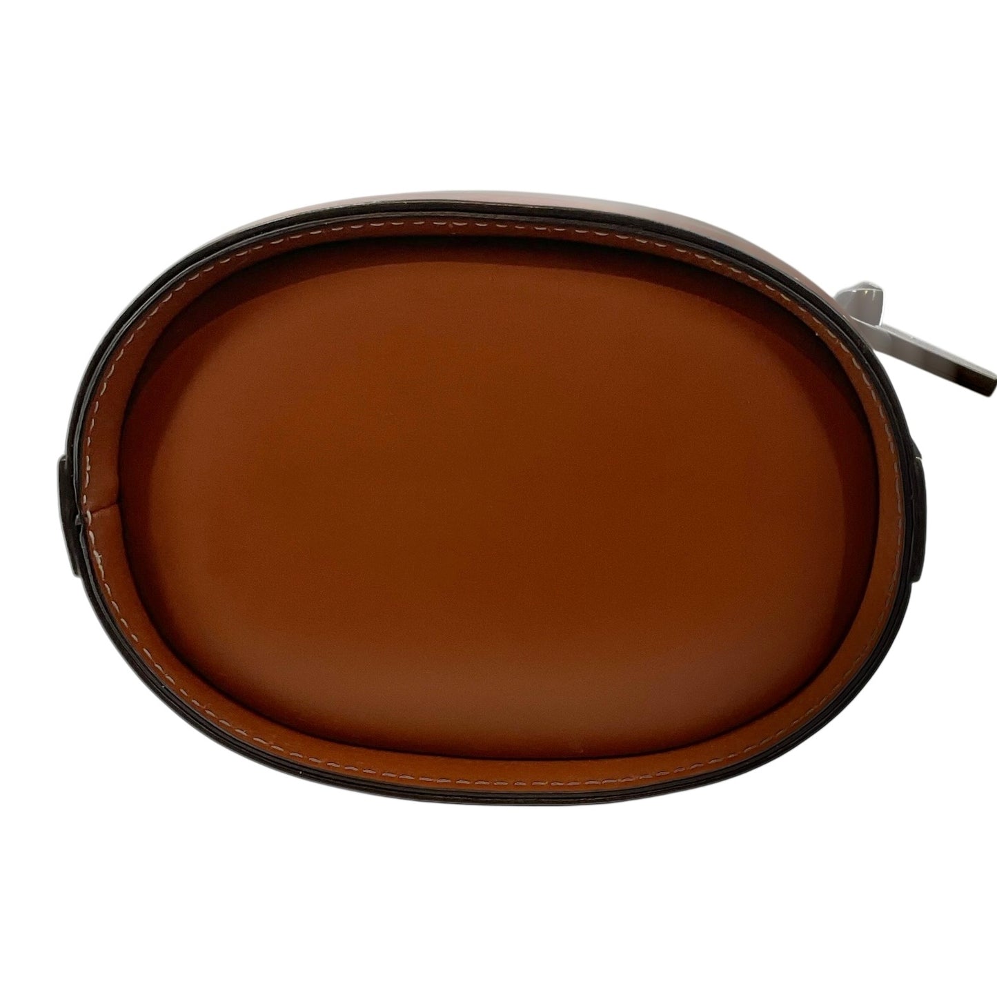 STAUD Bissett Smooth Leather Bucket Bag – Saddle Brown