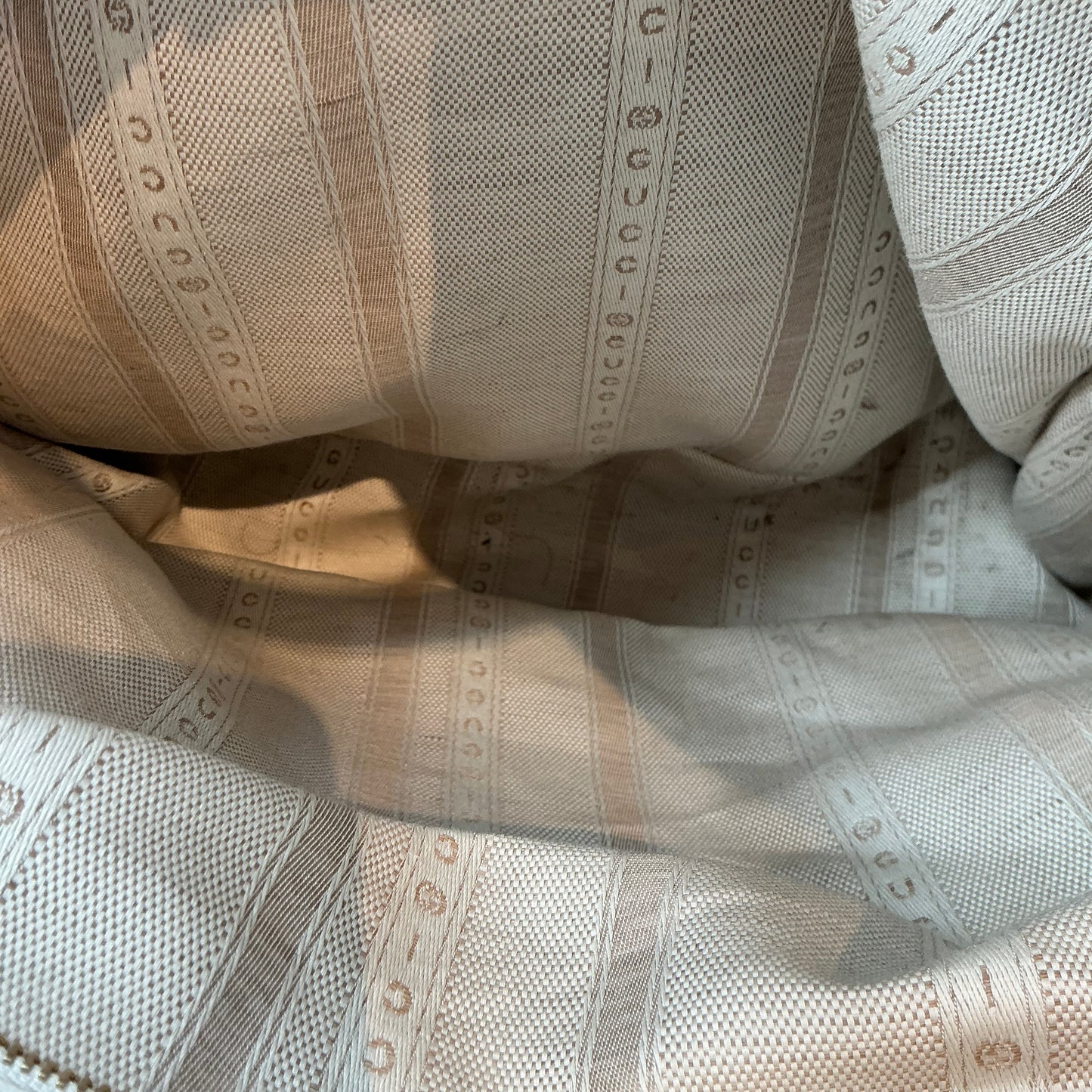 Gucci White Bright Diamante Leather Top Handle Tote Bag