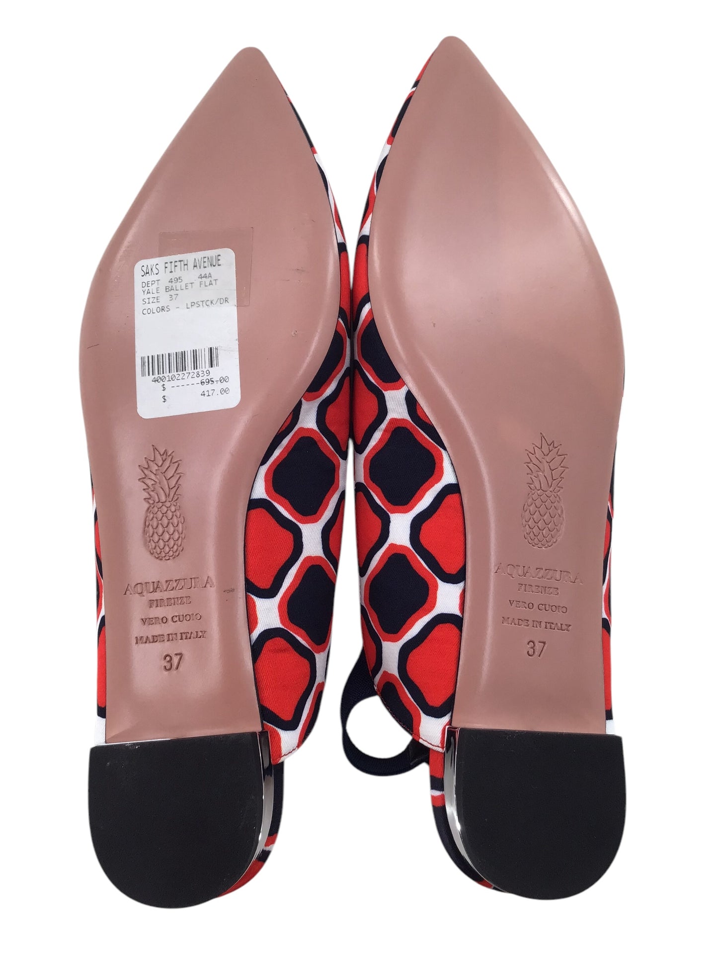 Aquazzura Firenze Yale Ballet Flats