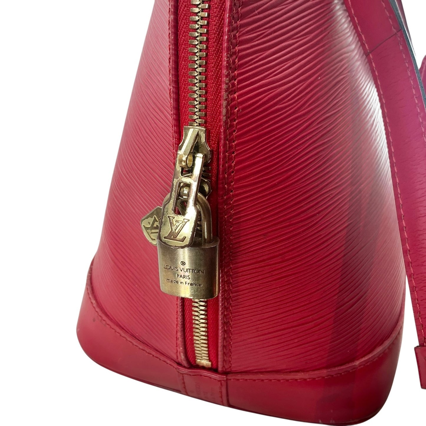 Louis Vuitton Alma PM Epi Leather Handbag