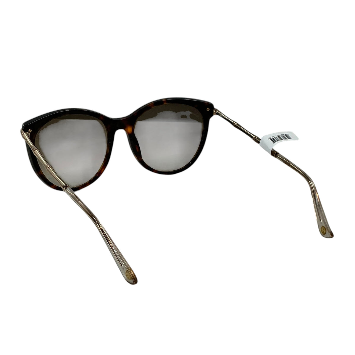 Gucci Bamboo Cat-Eye Sunglasses – Tortoise/Gold