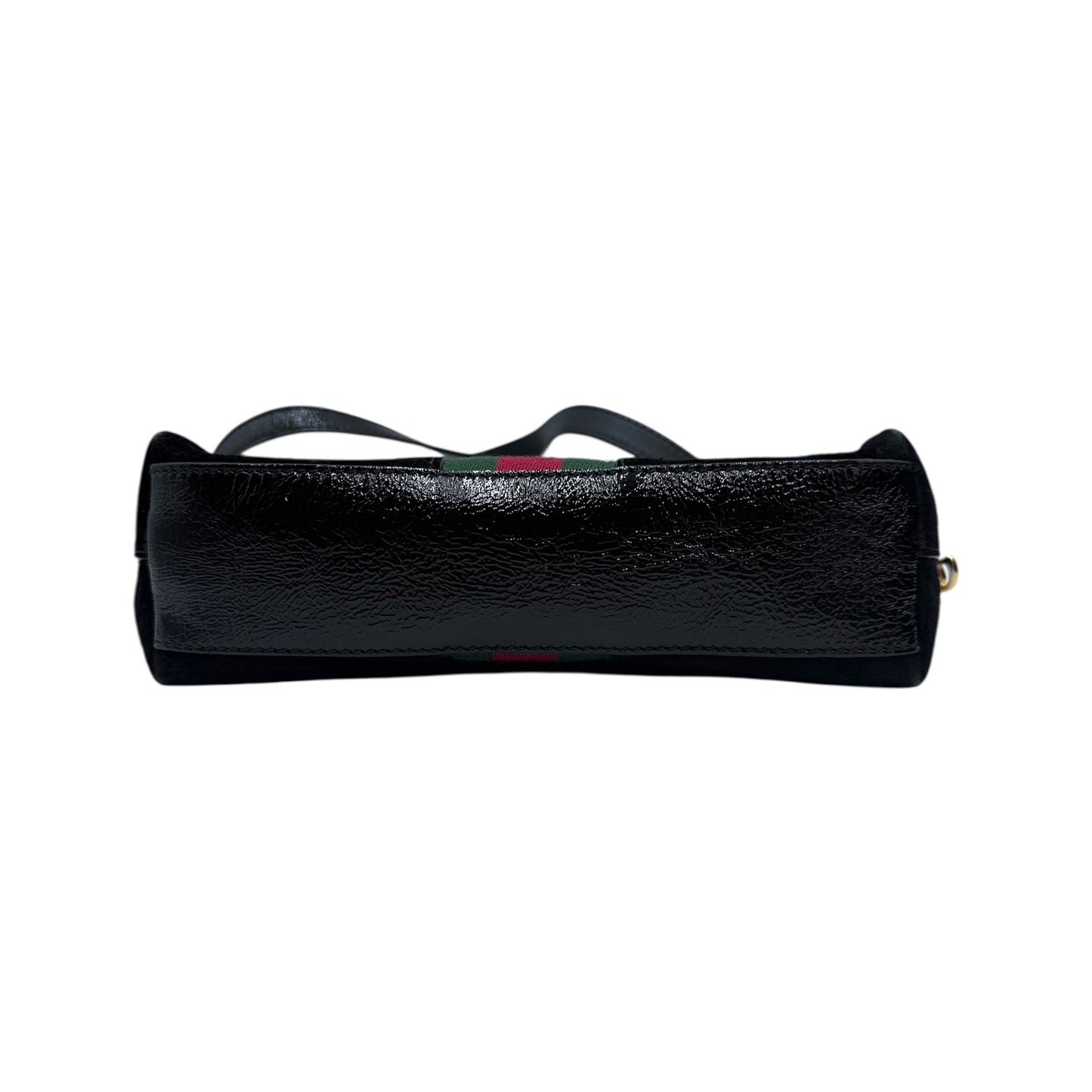 Gucci Black Ophidia Dome Shoulder Bag