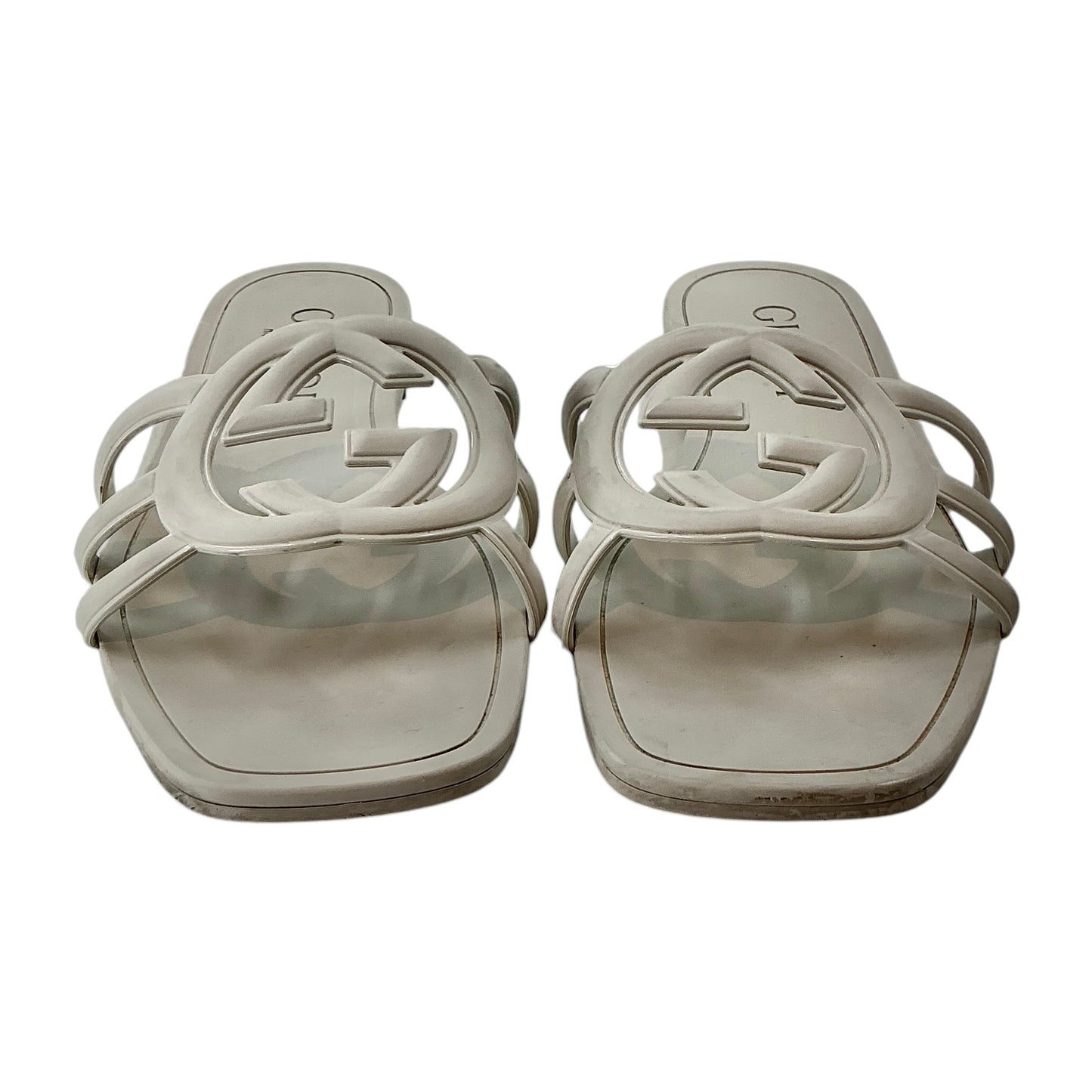 Gucci Interlocking G Rubber Slide Sandal