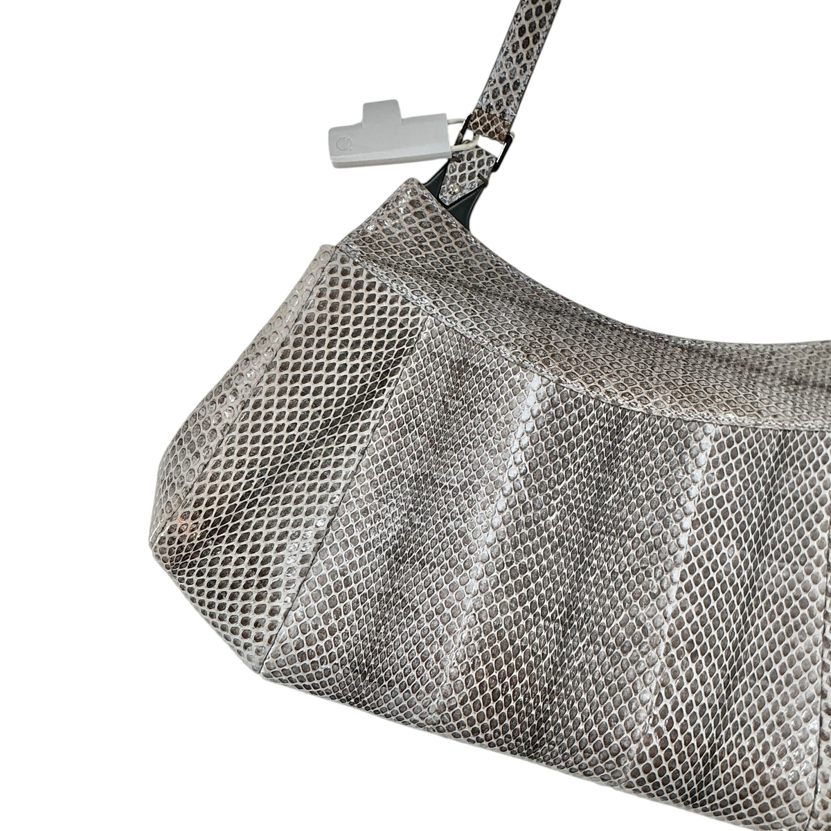 Salvatore Ferragamo Python Skin Gancini Hobo Bag