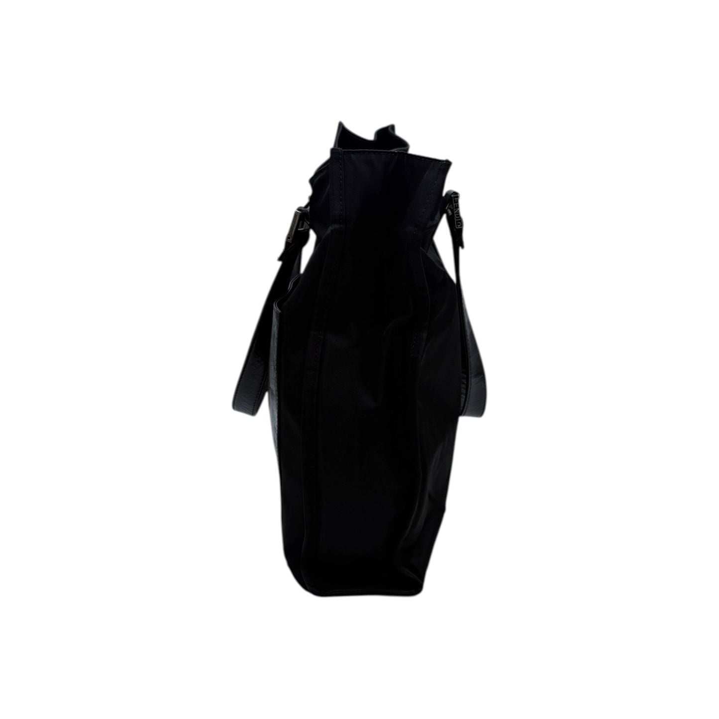 Fendi Nylon Leather Pocket Tote Bags