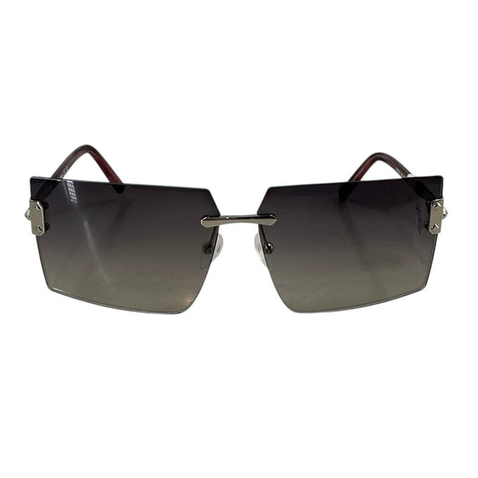 MCM MW0028-H Rimless Rectangle Gradient Sunglasses
