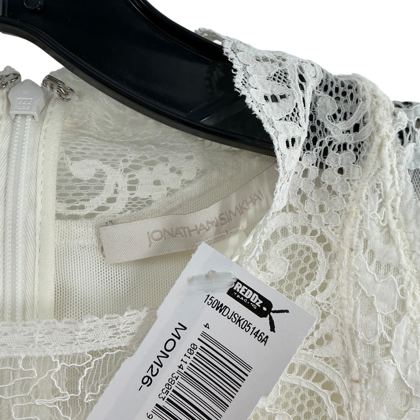 Jonathan Simkhai Multimedia Lace Tiered Midi Dress