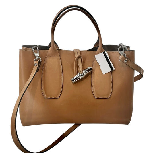 Longchamp Roseau M Leather Handbag
