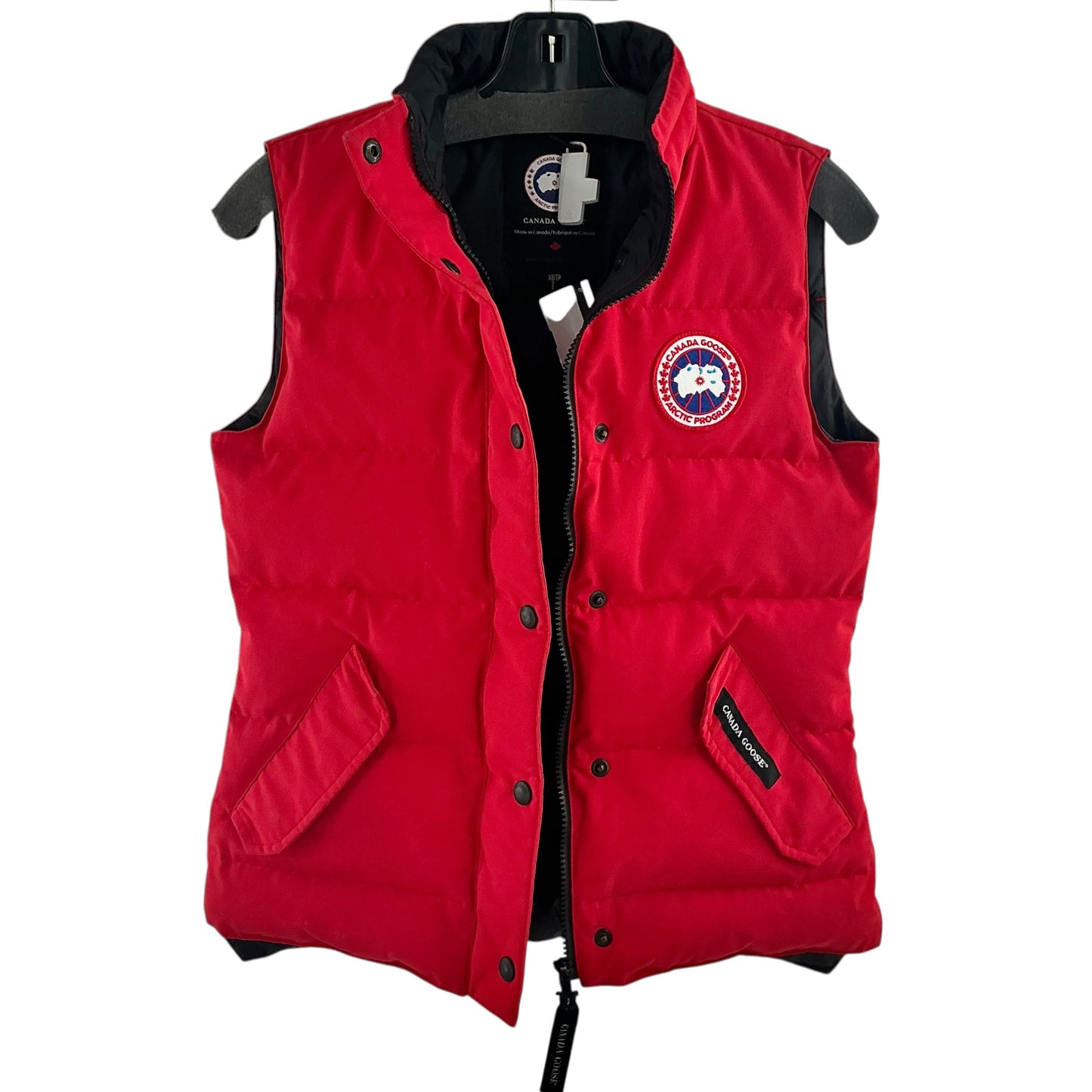 Canada Goose Women's Freestyle Puffer Down Vest Red