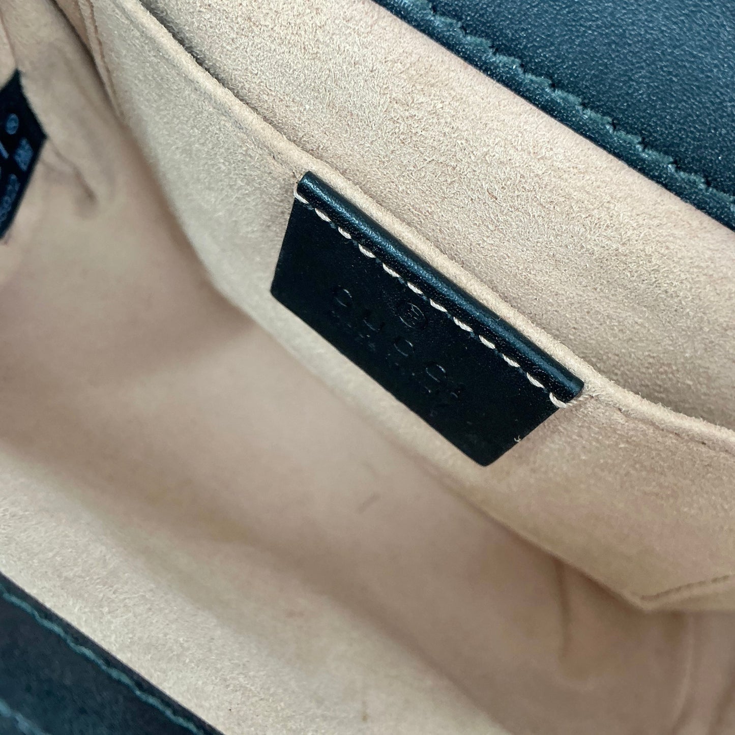 Gucci Padlock Small GG Signature Leather Shoulder Bag