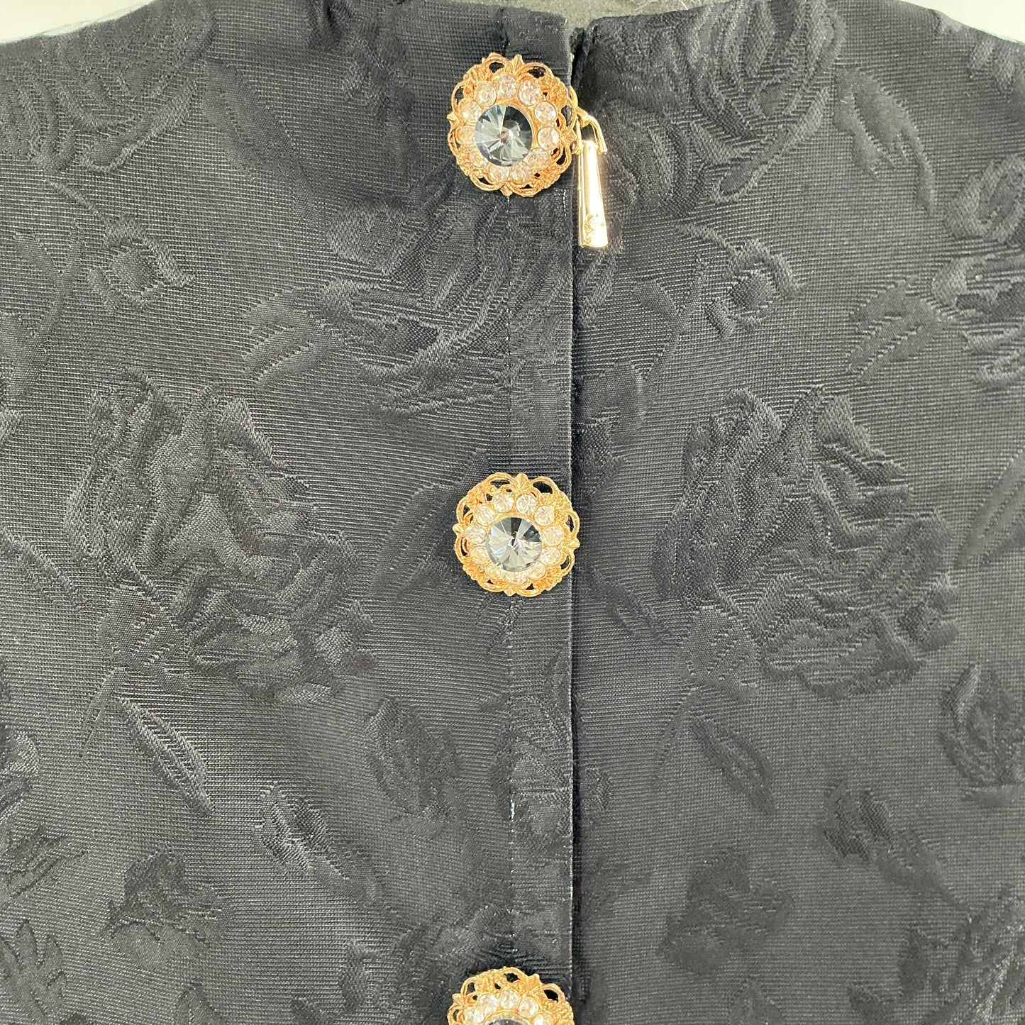 "Queen of Love" Madonna & Child Embellished Mini Dress