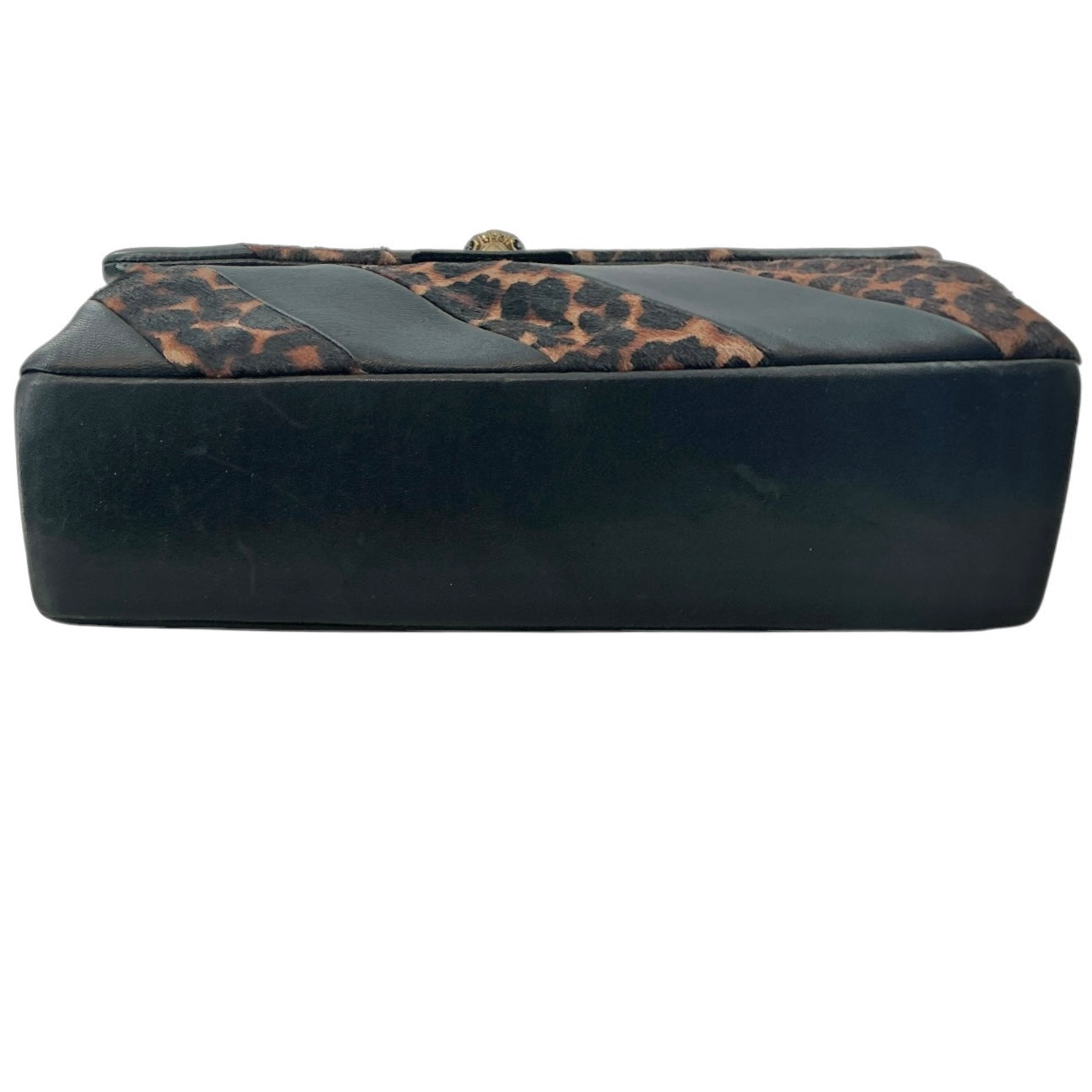 Kurt Geiger London Large Soho Leather & Calf Hair Shoulder Bag