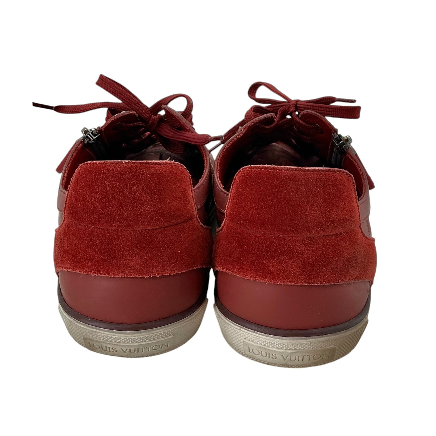 Louis Vuitton Men's Damier Infini Leather Zip Sneakers