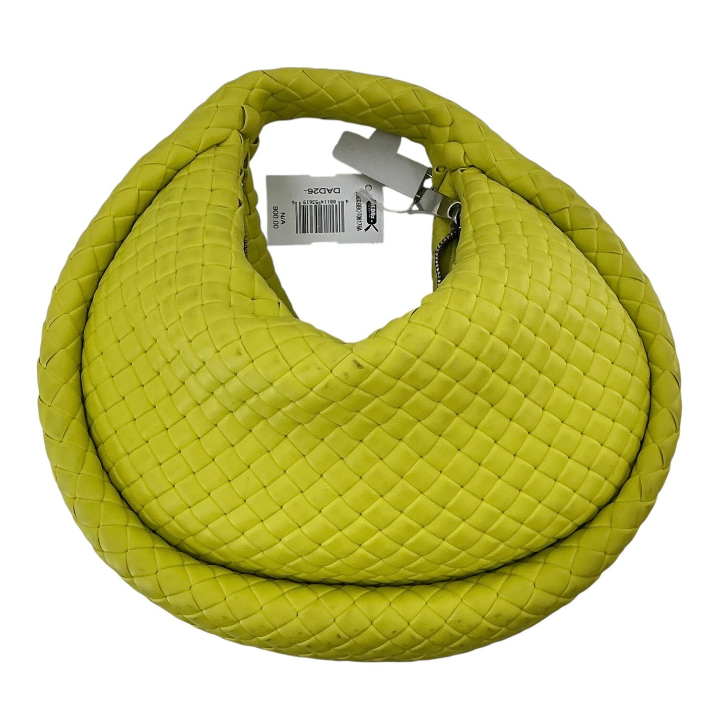 Bottega Veneta Padded Jodie Mini Rubber Vert Kiwi