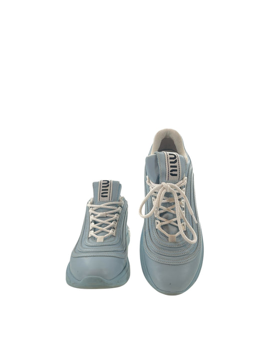 Miu Miu Crystal Embellished Chunky Womens Sneakers