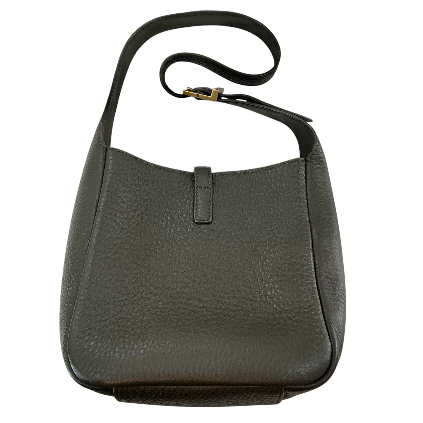 Saint Laurent Le 5 à 7 Supple Baby Grained Leather Hobo Bag