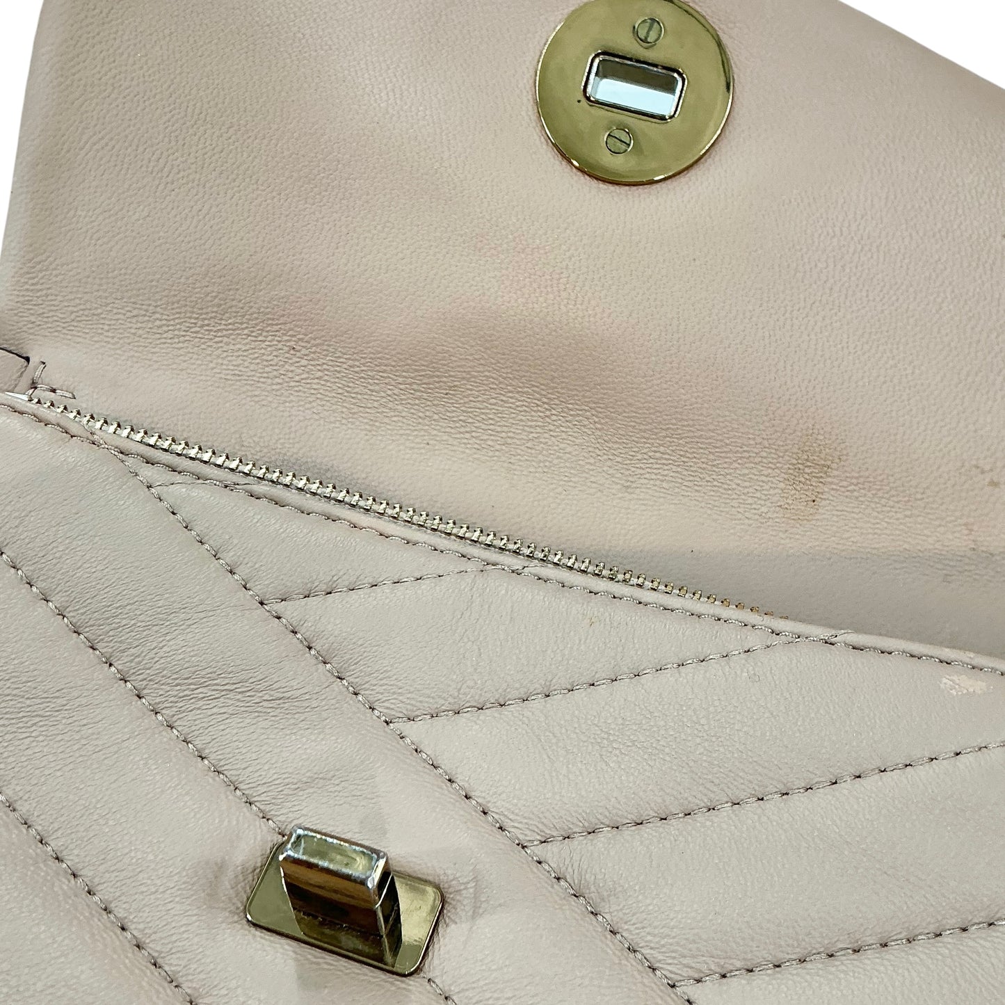 Tory Burch Kira Chevron Chain Wallet Crossbody Bag
