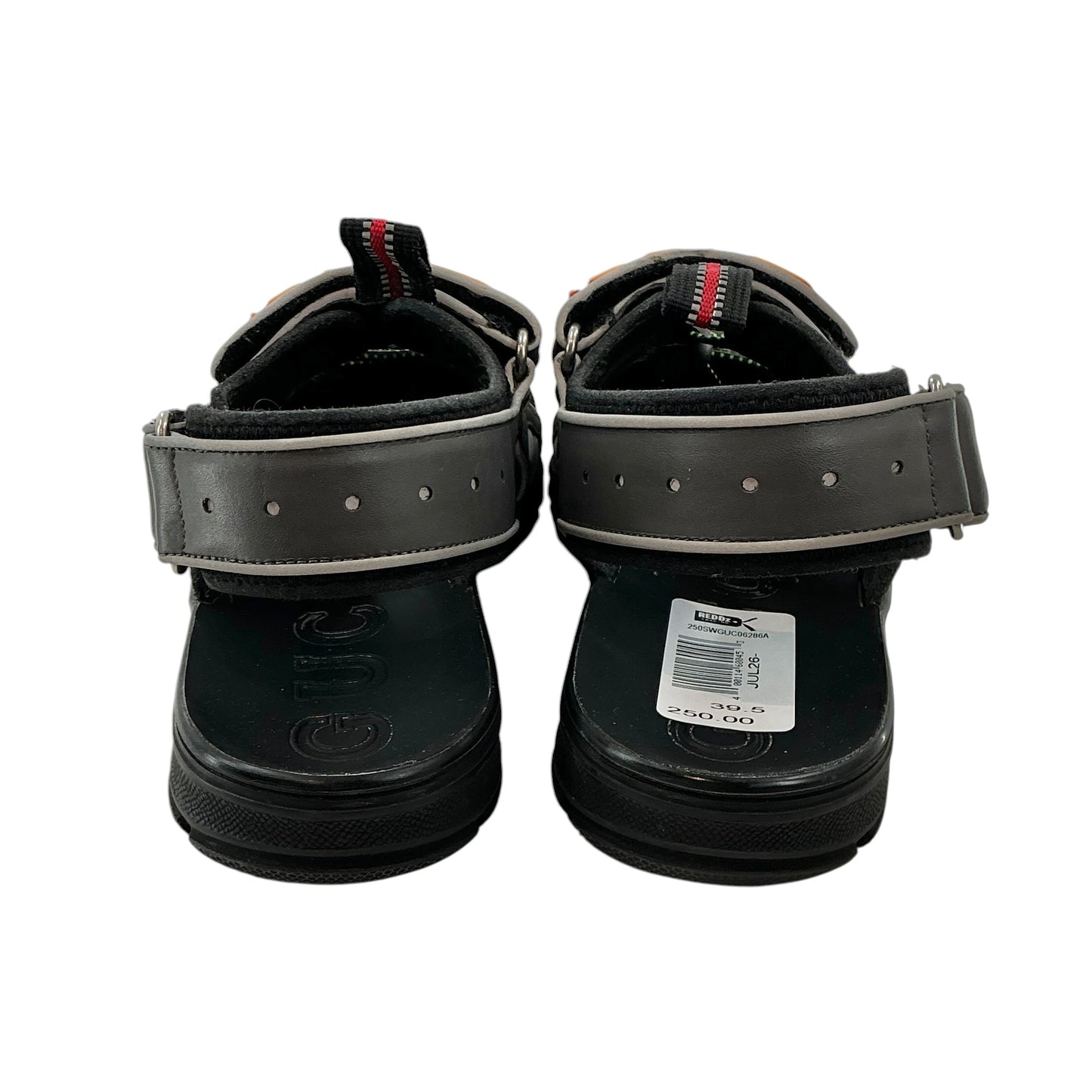 Gucci Tinsel Leather and Mesh Sport Sandals