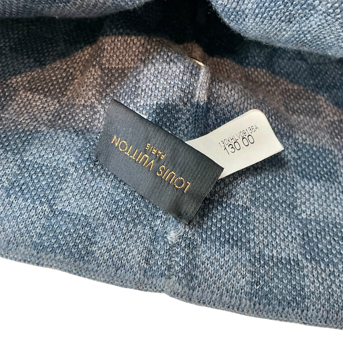 Louis Vuitton Néo Petit Damier Wool Beanie Hat - Light Gray