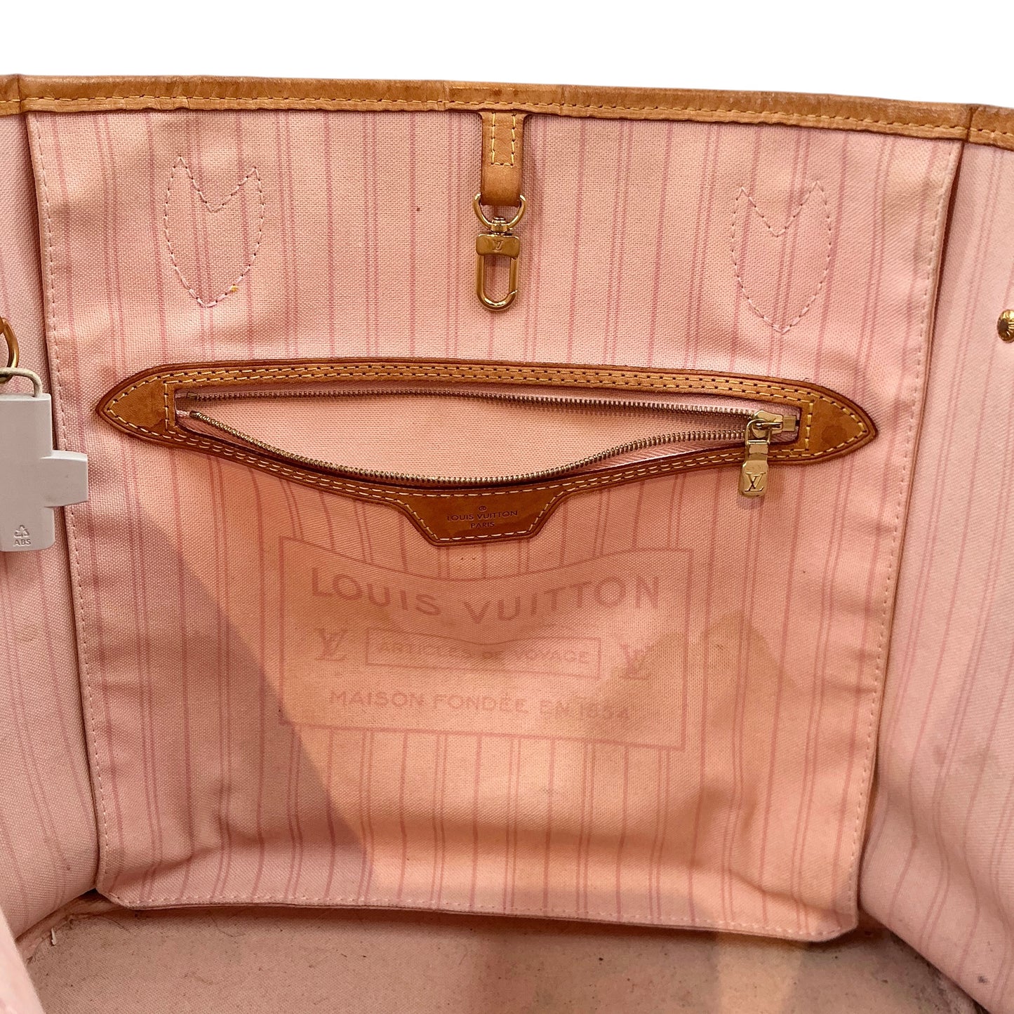 Louis Vuitton Damier Azur Neverfull GM Tote Bag