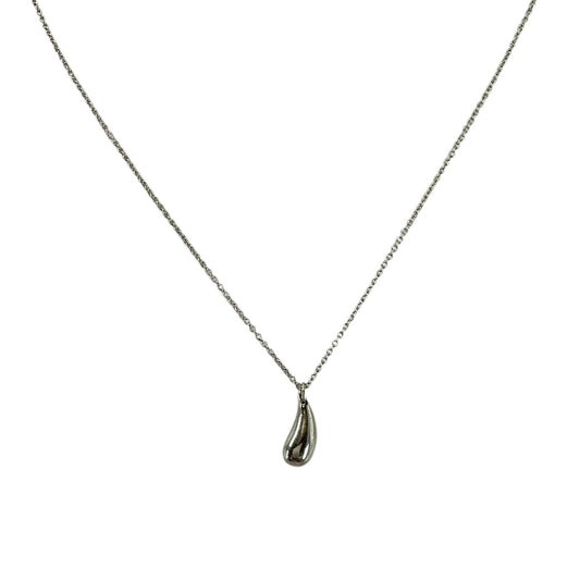 Tiffany & Co. Elsa Peretti Teardrop Pendant Necklace in Sterling Silver