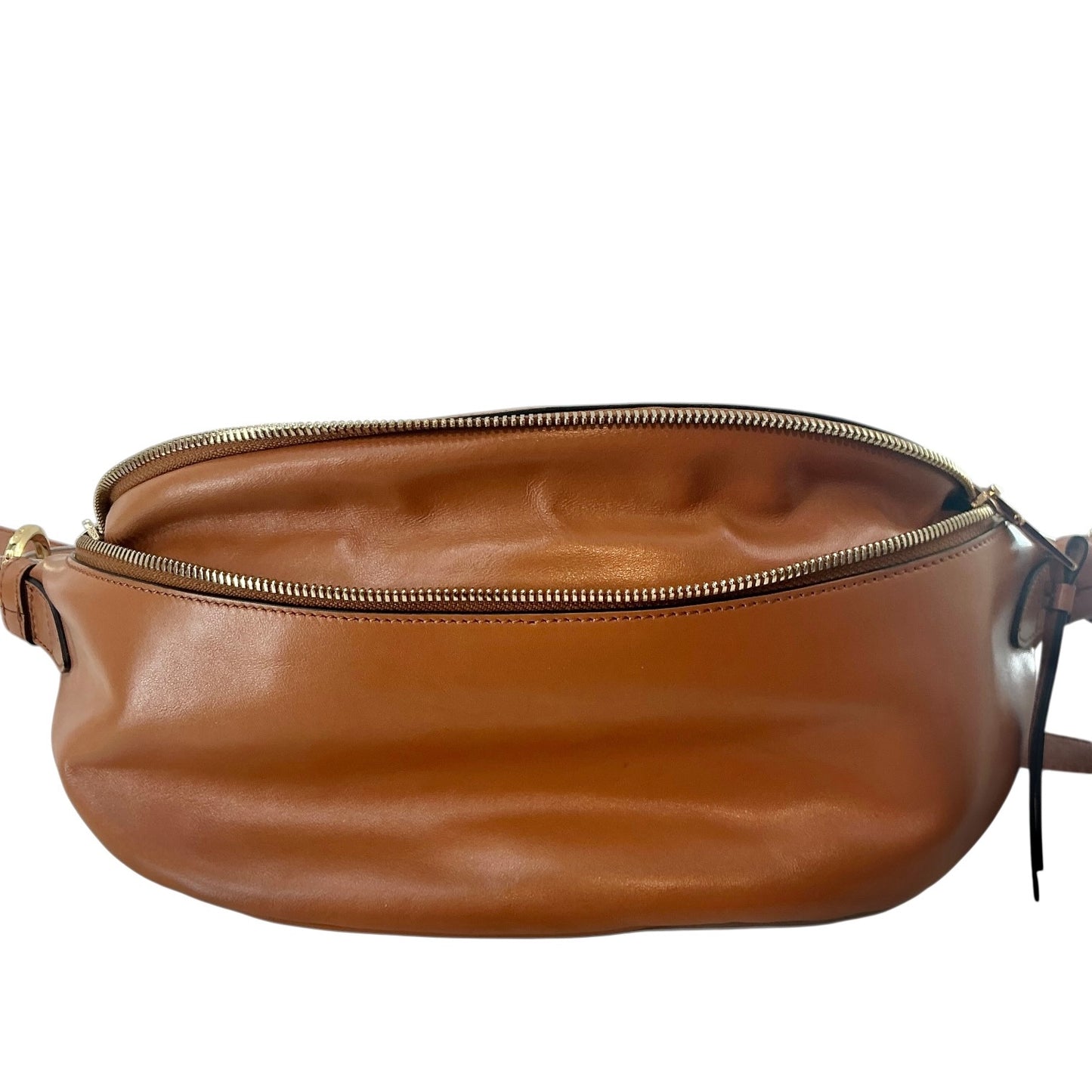 Lancel Origami Leather Belt Bag