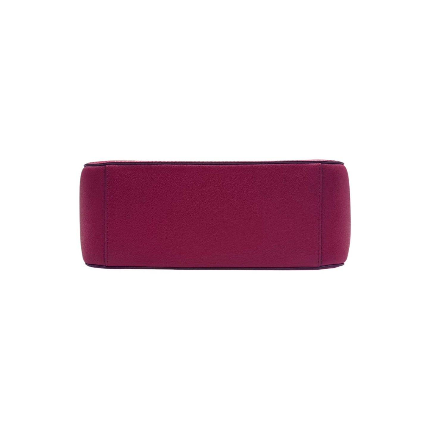 Carolina Herrera Initials Insignia Leather Shoulder Bag