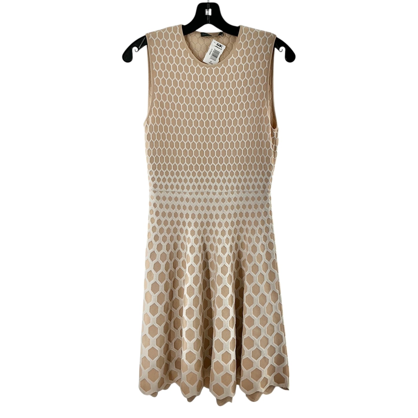 Alexander McQueen Honeycomb Jacquard Knit Dress