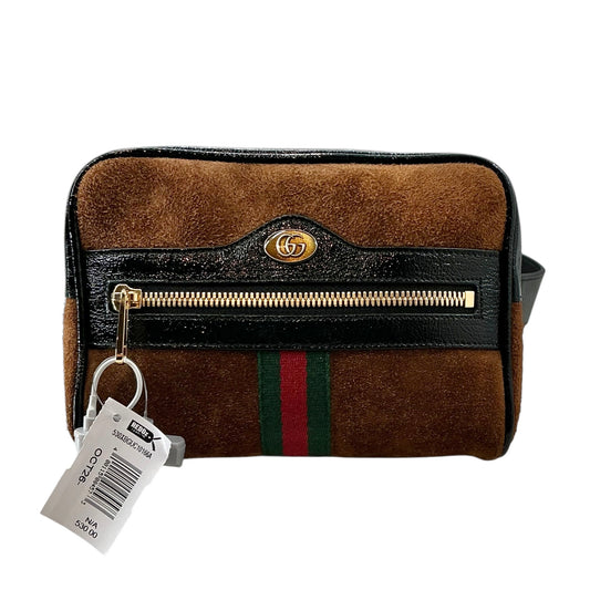 Gucci Ophidia Suede Belt Bag