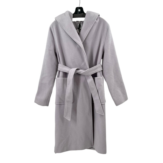 8 by Yoox Hooded Women’s Purple Coat