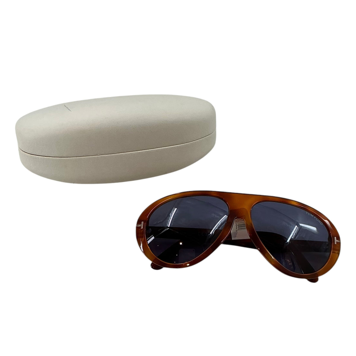 TOM FORD Camillo-02 Aviator Sunglasses Havana Tortoiseshell