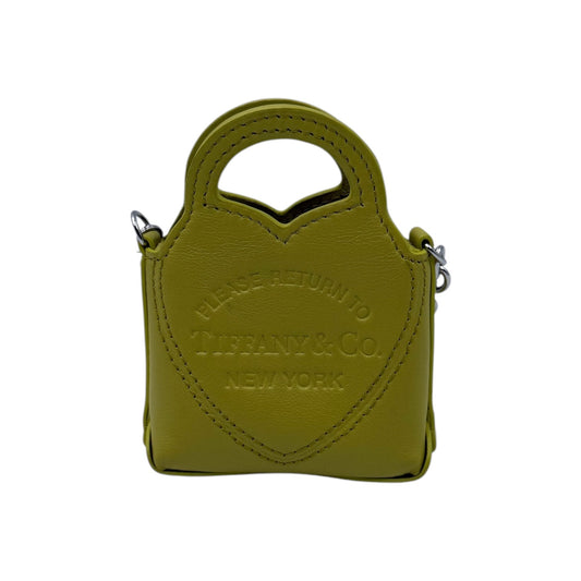 Tiffany & Co. Lime Leather Nano Bag Charm